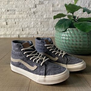 Vans Old Skool Floral Detailed High Top